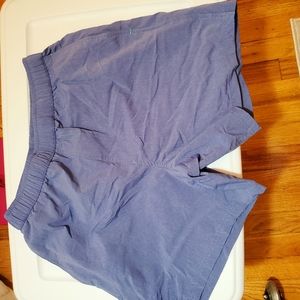 Myles make moves blue modern shorts small